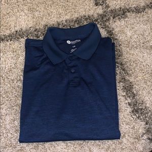 MENS: Haggar Blue Polo